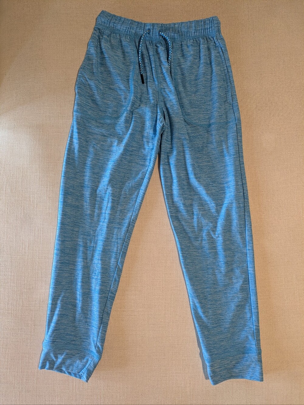 Hanna Andersson Blue Heather Boy's Jogger Pants